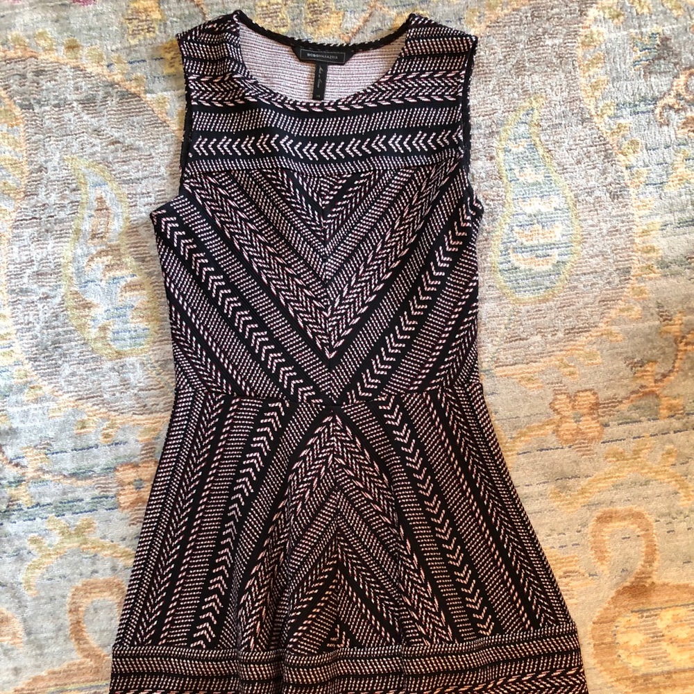 NWOT. BCBGMaxAzria knit mini dress